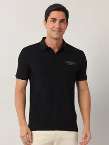 U.S. Polo Assn. Denim Co. Men Solid Polo Collar Slim Fit T-shirt