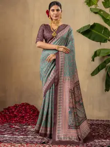 Saree mall Kalamkari Pashmina Bagru Sarees