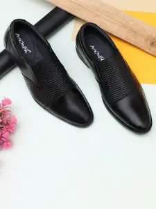 ARAMISH Men Leather Formal Slip On Shoes