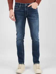 Numero Uno Men Skinny Fit Low-Rise Light Fade Stretchable Jeans