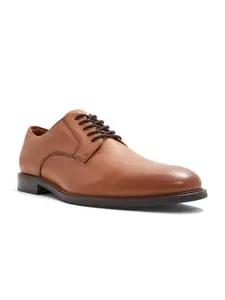 ALDO Men Brown Lace Up Formal Shoes