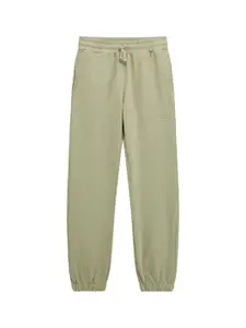 GUESS kids Boys Pure Cotton Relaxed-Fit Joggers