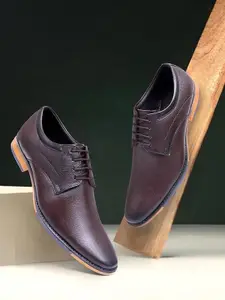 ARAMISH Men Leather Formal Oxfords