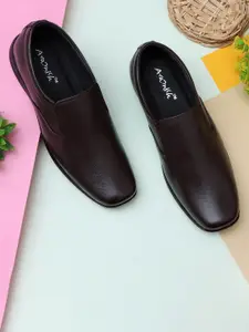 ARAMISH Men Leather Formal Slip-Ons