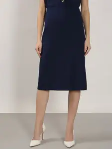 VERO MODA Straight Midi Skirt