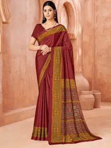 Mitera Ethnic Motifs Printed Daily Wear Saree