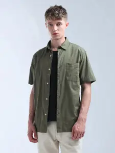 Flying Machine Men Classic Opaque Casual Shirt