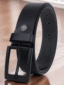 Metronaut Men Textured Leather Formal Belt