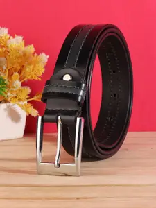 Metronaut Men Textured Leather Formal Belt