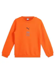 Puma Boys Classics Psl Graphic Sweat Cotton Sweatshirt
