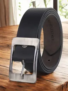 Metronaut Men Textured Leather Formal Belt
