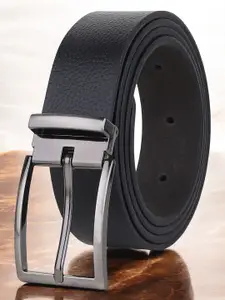 Metronaut Men Textured Leather Belt