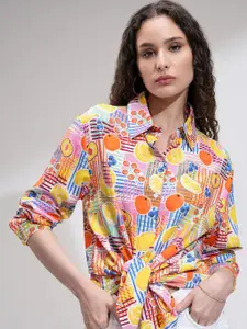 Tokyo Talkies Women Floral Opaque Printed Casual Shirt