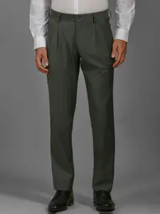 Louis Philippe Men Pleated Trousers