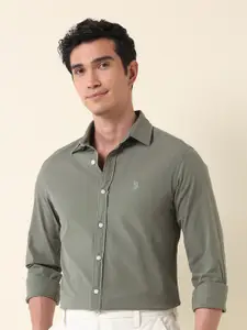 U.S. Polo Assn. Men Classic Tailored Fit Opaque Formal Shirt