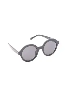 GIO COLLECTION Women Round Sunglasses with UV Protected Lens