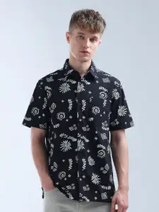 Flying Machine Men Classic Floral Opaque Printed Casual Shirt