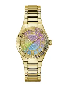 GUESS Sangria Women Embellished Round Dial Analogue Watch GW0882L2