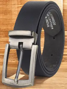 Metronaut Men Textured Leather Formal Belt