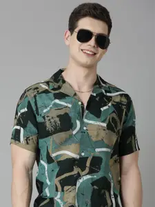 Kook N Keech Men Standard Opaque Printed Casual Shirt