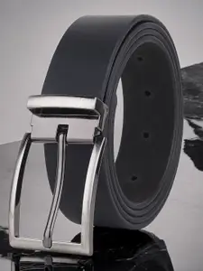 Metronaut Men Textured Leather Formal Belt