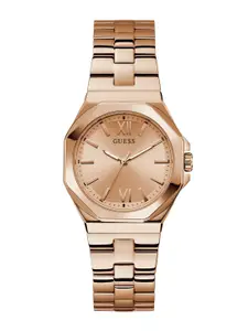GUESS Women Dial & Stainless Steel Bracelet Style Straps Analogue Watch GW0873L3
