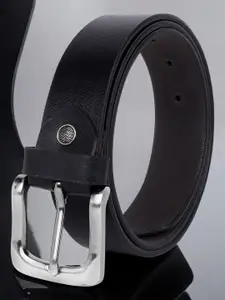 Metronaut Men Textured Leather Formal Belt