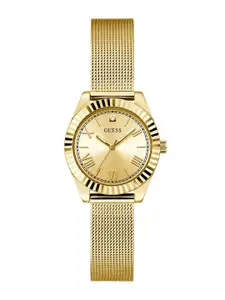 GUESS Mini Luna Women Embellished Bracelet Style Straps Analogue Watch GW0842L2