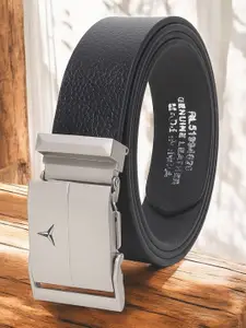 Metronaut Men Textured Leather Formal Belt