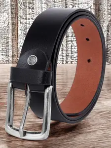 Metronaut Men Textured Leather Formal Belt
