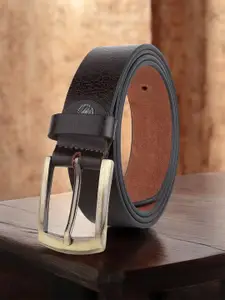 Metronaut Men Textured Leather Belt