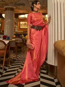 Anouk Ethnic Motifs Zari Banarasi Saree