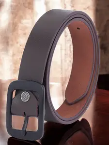 Metronaut Men Textured Leather Formal Belt