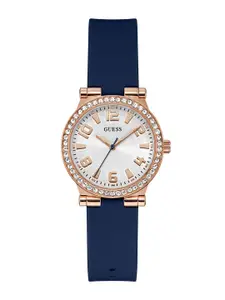 GUESS Women Embellished Dial & Straps Analogue Watch