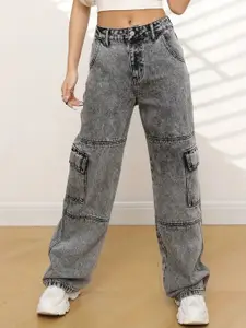 CORSICA Women Boyfriend Fit High-Rise Light Fade Jeans