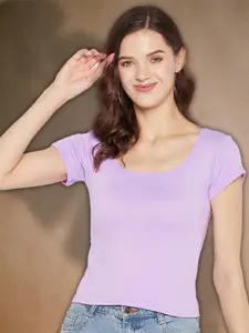 all about you Women Round Neck Top