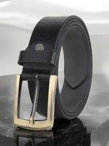 Metronaut Men Textured Leather Formal Belt