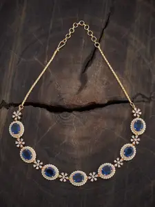 Kushal's Fashion Jewellery Copper Gold-Plated Necklace