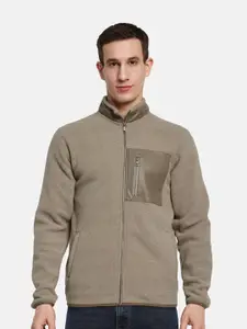 Octave Men Front Open Zip Detail Sweatshirt