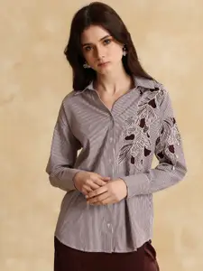 Kazo Women Opaque Party Shirt