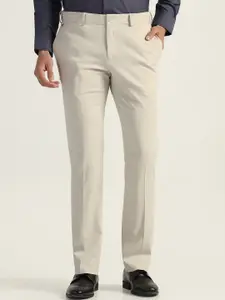 Blackberrys Men B-95 Slim Fit Formal Trousers