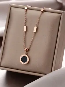Zabby Allen Rose Gold-Plated Antique Necklace