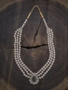 Kushal's Fashion Jewellery Copper Gold-Plated Necklace