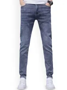 Mast & Harbour Men's Mid-Rise Heavy Fade Jeans