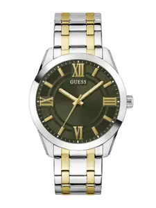 GUESS Men Dial & Stainless Steel Bracelet Style Straps Analogue Watch GW0893G1