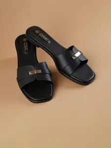 CODE by Lifestyle Women Textured Open Toe Flats