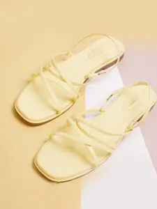 Ginger by Lifestyle Women Open Toe Flats