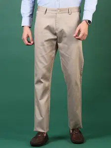 V-Mart Men Textured Chinos Trousers