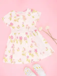 AKKRITI BY PANTALOONS Floral Print Fit & Flare Dress