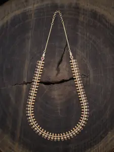 Kushal's Fashion Jewellery Copper Gold-Plated Necklace